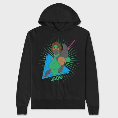 Jade Star Trek, Hanorac Oversize Barbati (Unisex)