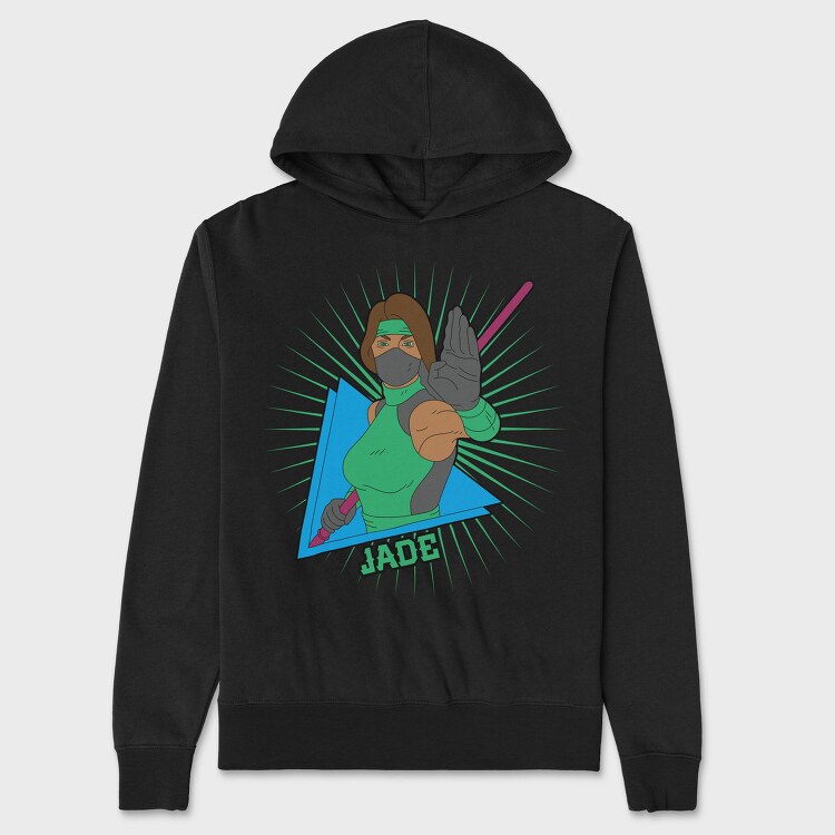 Jade Star Trek, Hanorac Oversize Barbati (Unisex)