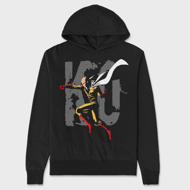 Kung Fu Panda, Hanorac Oversize Barbati (Unisex)