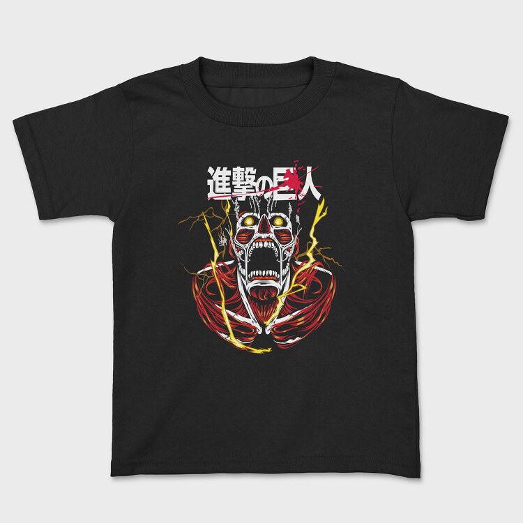 Flame Face Burst, Tricou Copii
