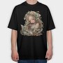Enchanted Garden Crown, Tricou Oversize Barbati (Unisex)
