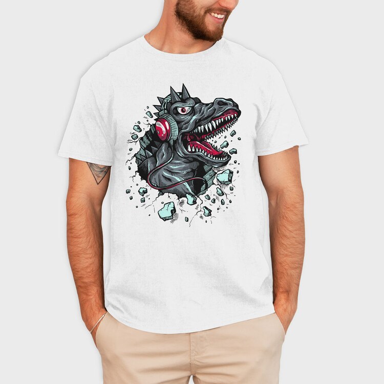 Dino Rage, Tricou Barbati (Unisex)