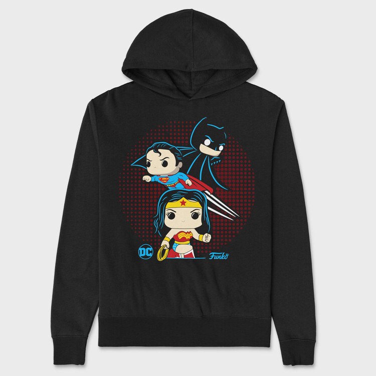 Funko Wonder Woman, Hanorac Oversize Barbati (Unisex)