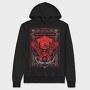 Gears Of War Skull 1, Hanorac Oversize Barbati (Unisex)