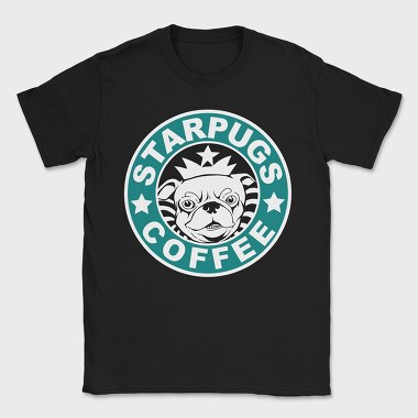 Starpugs Coffee, Tricou Barbati (Unisex)