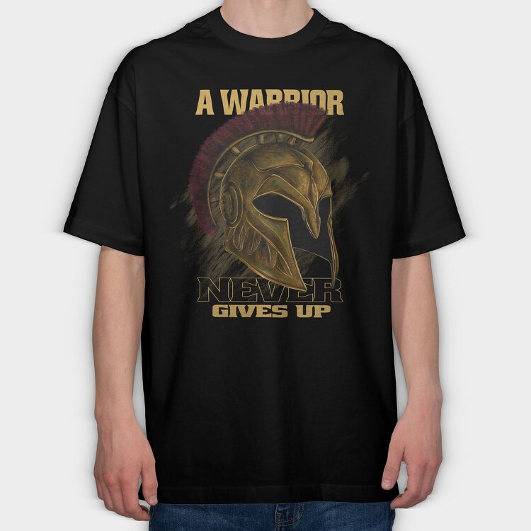 Spartan Helmet, Tricou Oversize Barbati (Unisex)