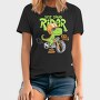 Dino Rider Free, Tricou Barbati (Unisex)