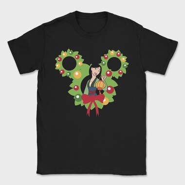 Mulan Lantern Wreath, Tricou Barbati (Unisex)