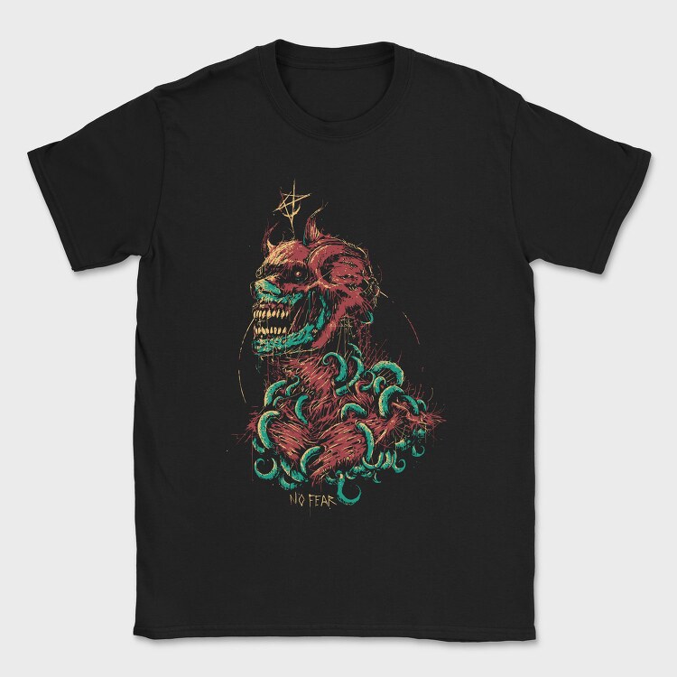 No Fear Owl, Tricou Barbati (Unisex)