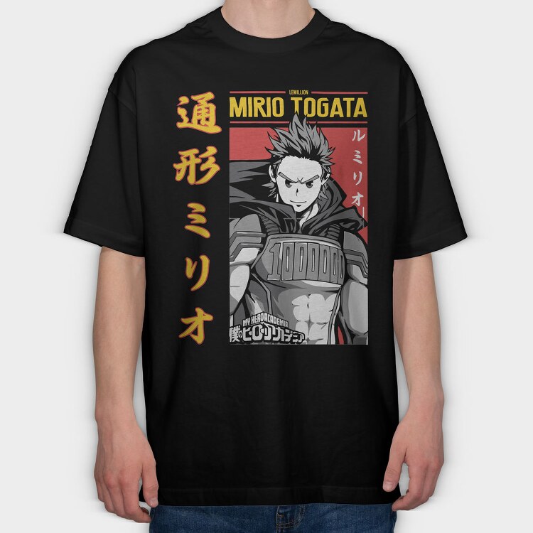 Mirio Togaata, Tricou Oversize Barbati (Unisex)
