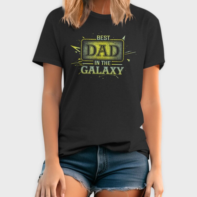 Best Dad Galaxy, Tricou Barbati (Unisex)