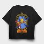 Octopus Crown, Tricou Oversize Barbati (Unisex)