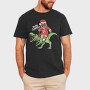 Pugmasaurus Rex, Tricou Barbati (Unisex)
