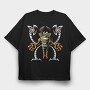 Owl Ninja, Tricou Oversize Barbati (Unisex)