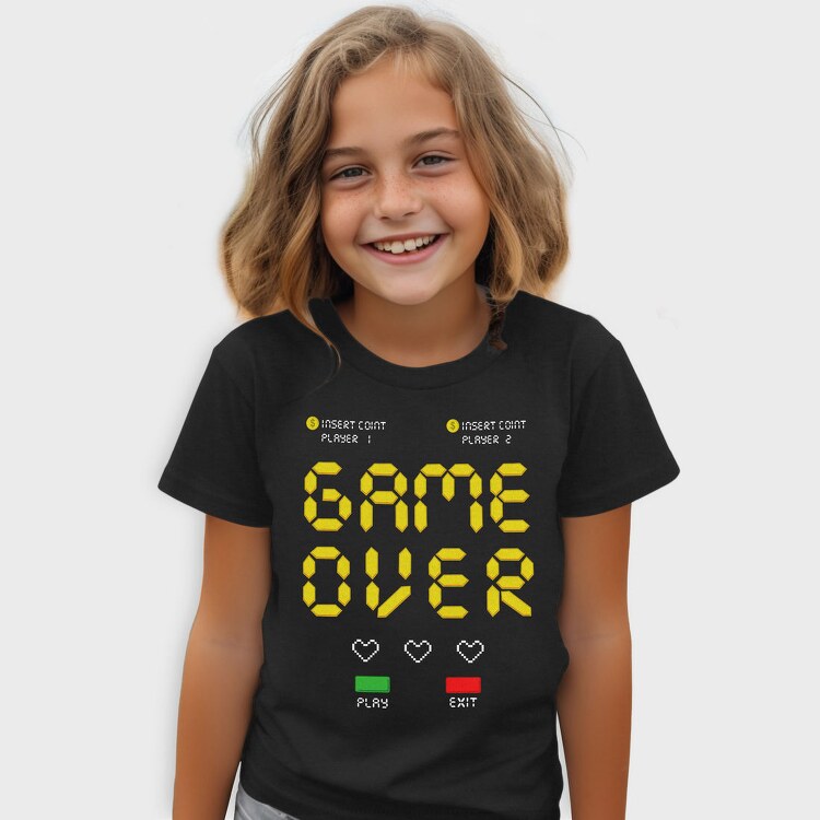 Game Over Cash, Tricou Copii