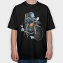 Space Rider 3, Tricou Oversize Barbati (Unisex)