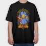 Octopus Crown, Tricou Oversize Barbati (Unisex)
