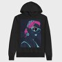 Peace Sign Vibes, Hanorac Oversize Barbati (Unisex)