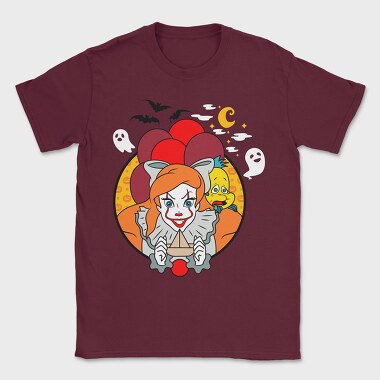Pennywise Clown Nightmare, Tricou Barbati (Unisex)