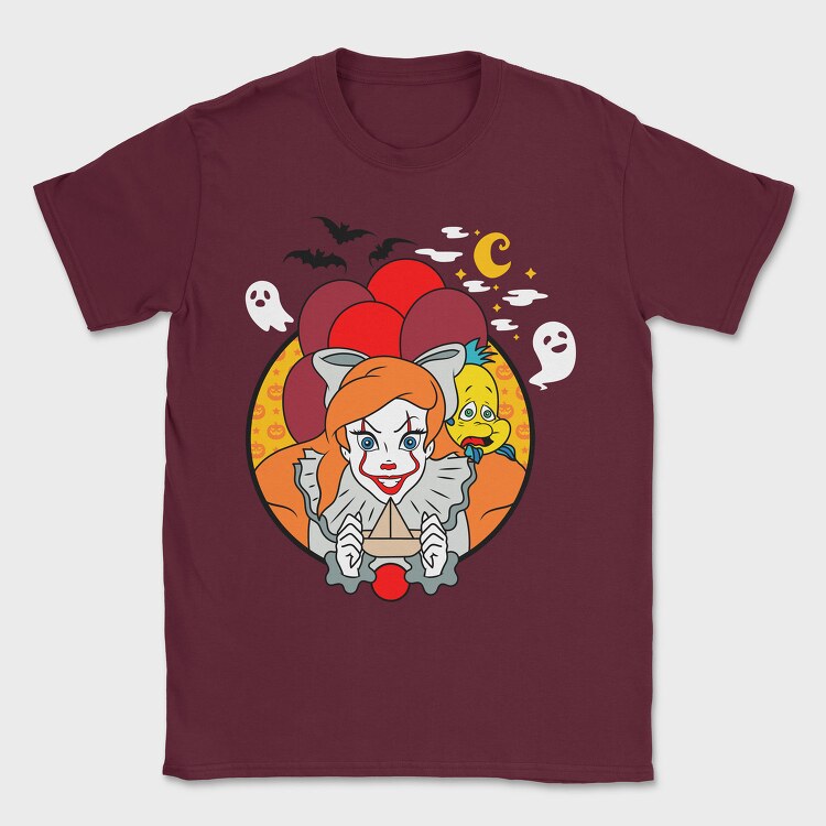 Pennywise Clown Nightmare, Tricou Barbati (Unisex)