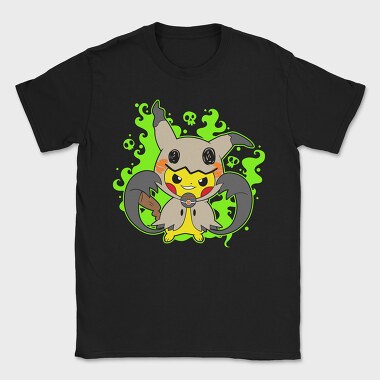 Pikachu Ghost Howl, Tricou Barbati (Unisex)