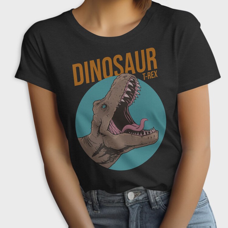 Dino Roar T Rex, Tricou Femei