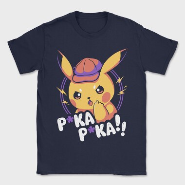 Pikachu Lightning Cap, Tricou Barbati (Unisex)