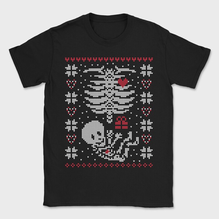 Pixelated Hearts, Tricou Barbati (Unisex)