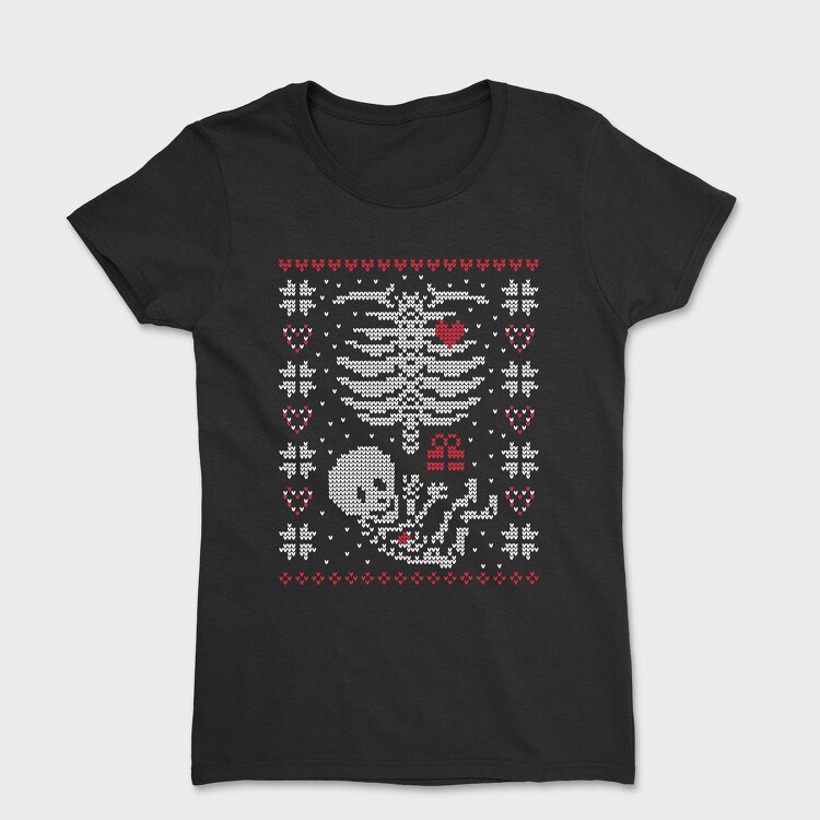Pixelated Hearts, Tricou Femei