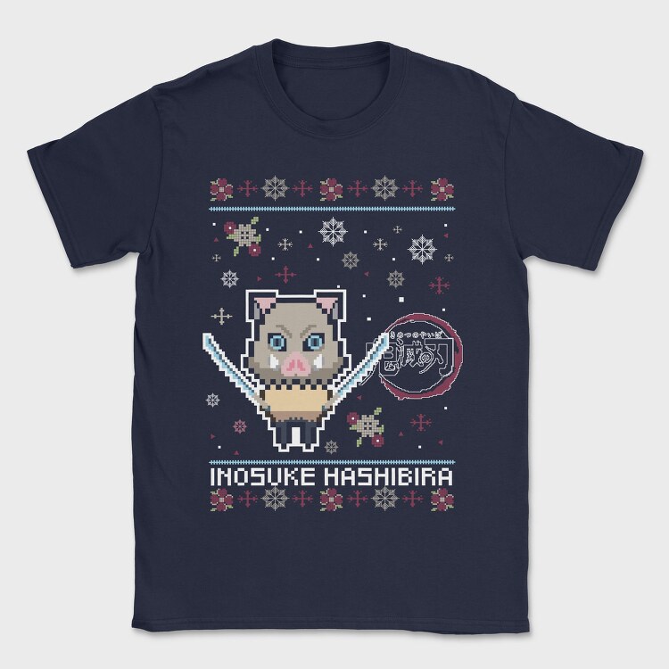 Pixelated Piggy, Tricou Barbati (Unisex)