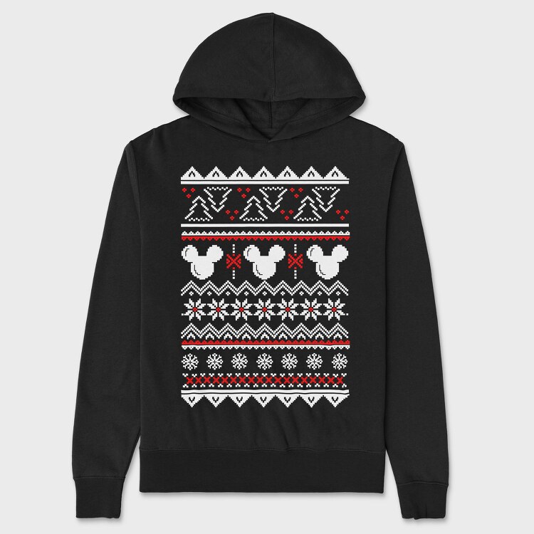 Pixelated Stars, Hanorac Oversize Barbati (Unisex)