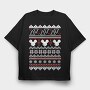 Pixelated Stars, Tricou Oversize Barbati (Unisex)