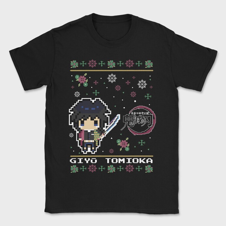 Pixelated Winter Warrior, Tricou Barbati (Unisex)