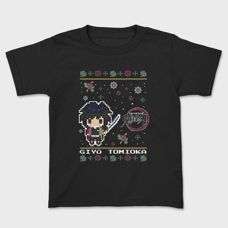 Pixelated Winter Warrior, Tricou Copii