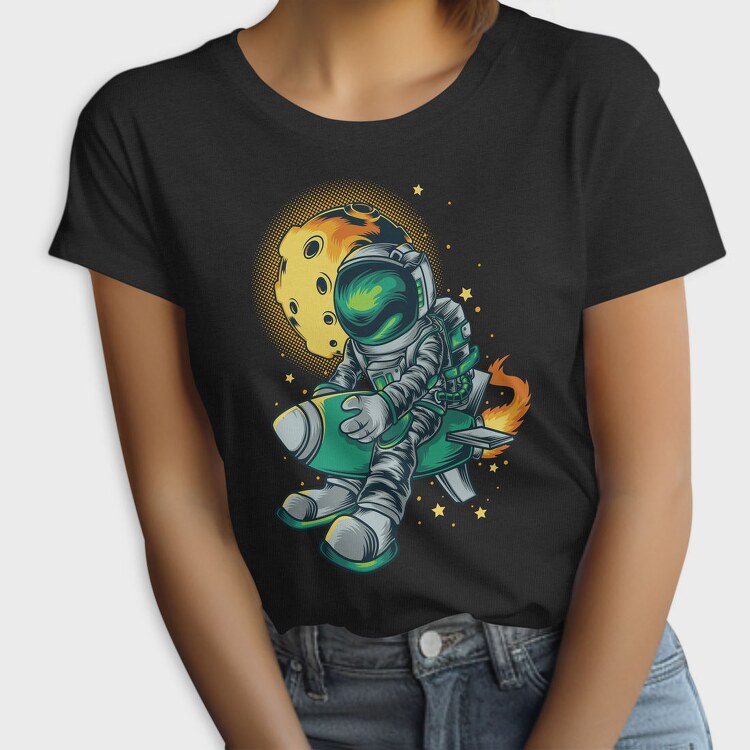 Space Rocket Buddy, Tricou Femei