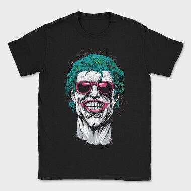 Joker Glasses, Tricou Barbati (Unisex)