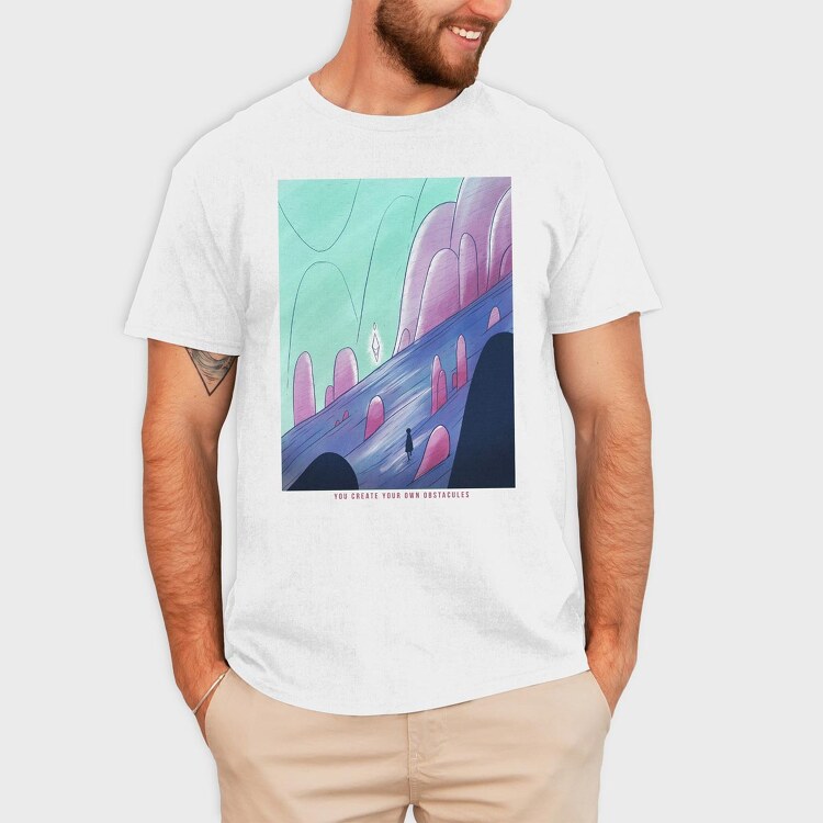 Fantasy_Landscape_10, Tricou Barbati (Unisex)