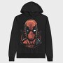 Jokers Grin, Hanorac Oversize Barbati (Unisex)