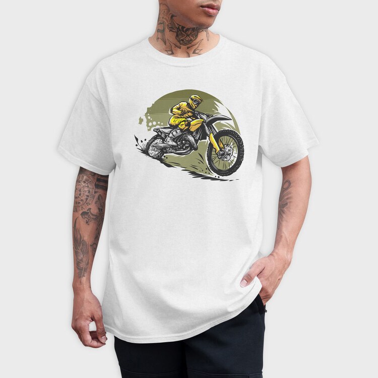 Dirt Bike Rider 1, Tricou Barbati (Unisex)