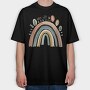 Enchanted Evergreen Breeze, Tricou Oversize Barbati (Unisex)