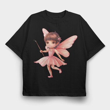 Fairy Fantasy Glow, Tricou Oversize Barbati (Unisex)