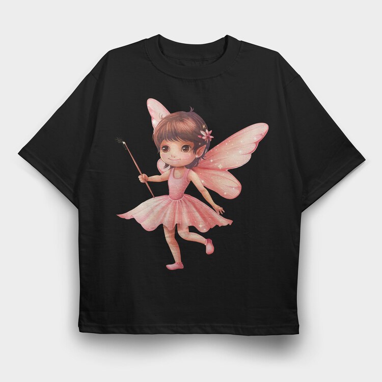 Fairy Fantasy Glow, Tricou Oversize Barbati (Unisex)