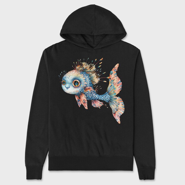 Fairy Fish Tail Tales, Hanorac Oversize Barbati (Unisex)