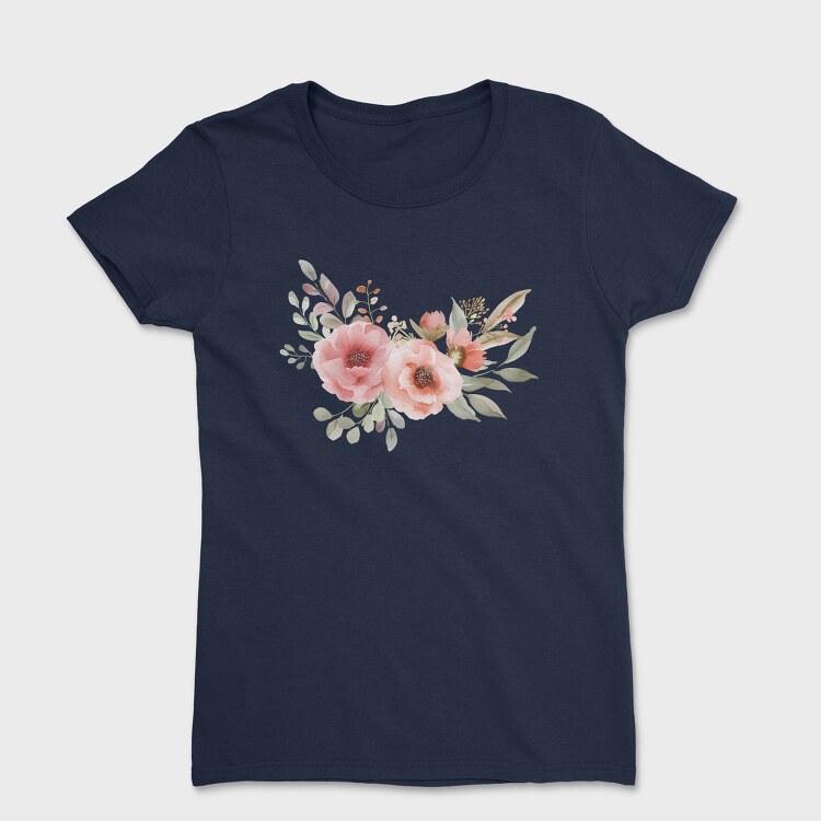 Fairy Floral Bouquet, Tricou Femei