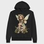 Fairy Flower Crown, Hanorac Oversize Barbati (Unisex)
