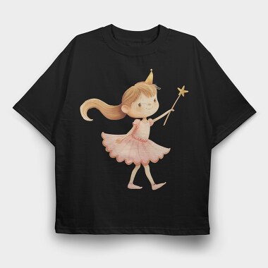 Fairy Forest Fairy, Tricou Oversize Barbati (Unisex)