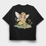 Fairy Forest Friend, Tricou Oversize Barbati (Unisex)