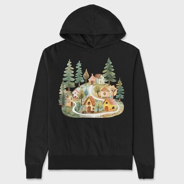Fairy Forest Friends, Hanorac Oversize Barbati (Unisex)