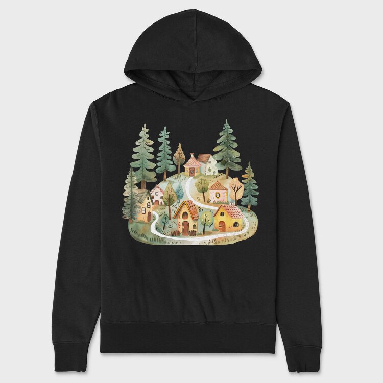 Fairy Forest Friends, Hanorac Oversize Barbati (Unisex)