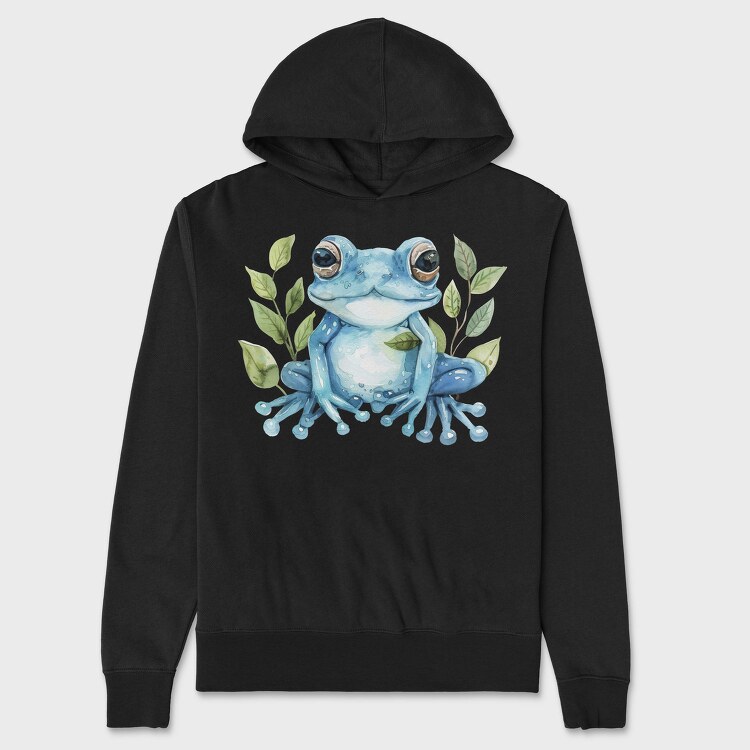 Fairy Forest Frog, Hanorac Oversize Barbati (Unisex)